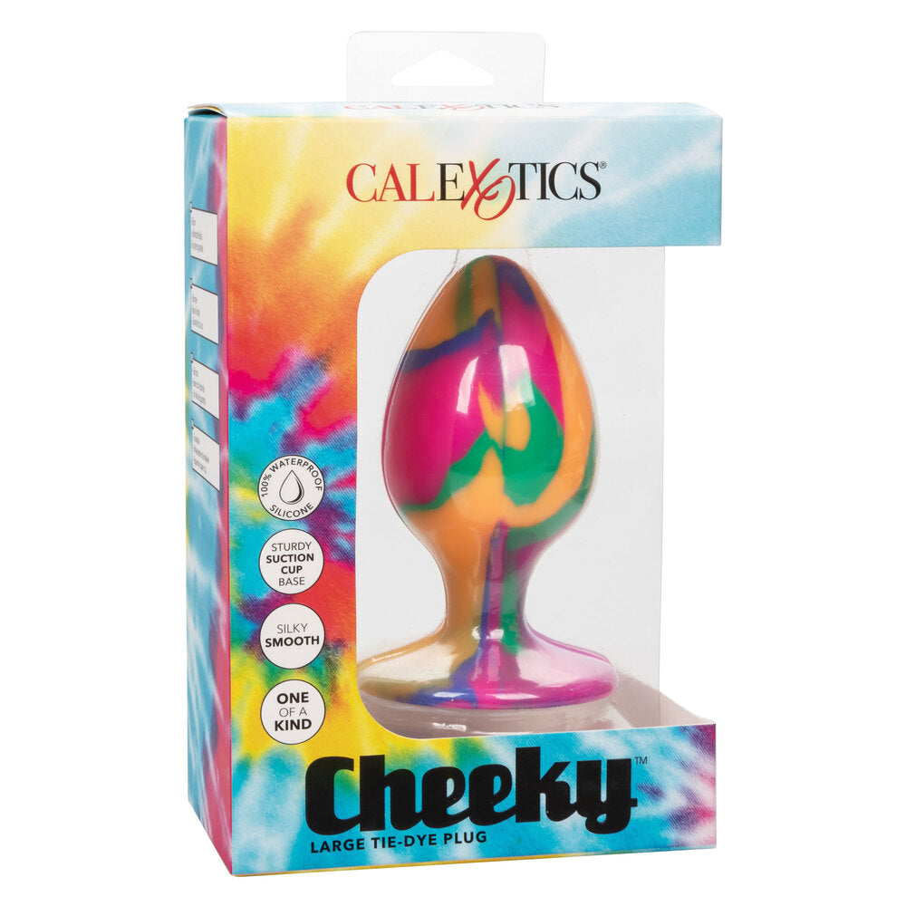 PlayBound UK adult toys & lingerie: cheeky large tie dye butt plug