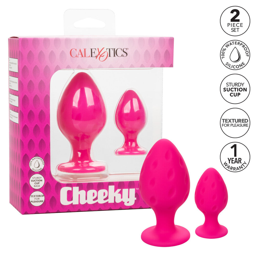 PlayBound UK adult toys & lingerie: cheeky butt plug duo pink
