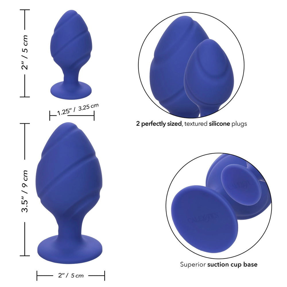 PlayBound UK adult toys & lingerie: cheeky butt plug duo purple