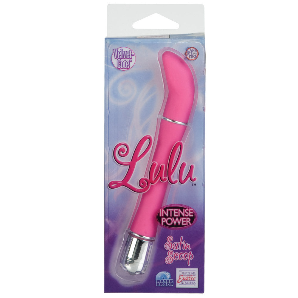 PlayBound UK adult toys & lingerie: lulu satin scoop mini vibrator