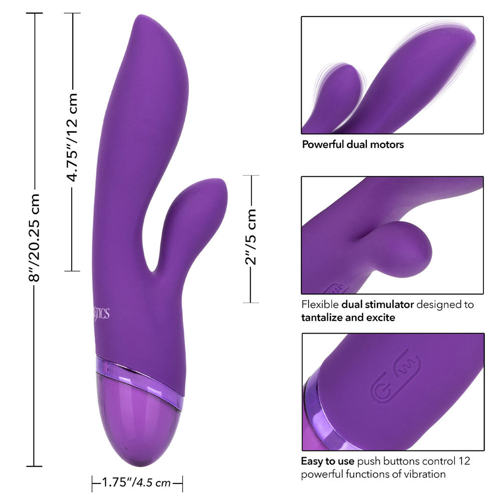 PlayBound UK adult toys & lingerie: aura dual lover rechargeable vibrator