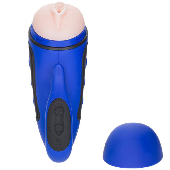 PlayBound UK adult toys & lingerie: apollo alpha stroker 2 rechargeable blue masturbator