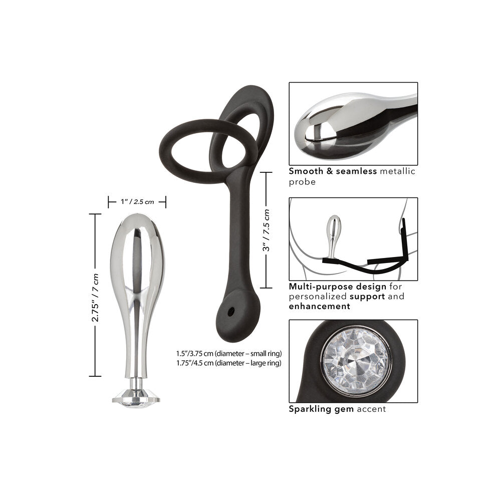 PlayBound UK adult toys & lingerie: star fucker teardrop plug and cockring