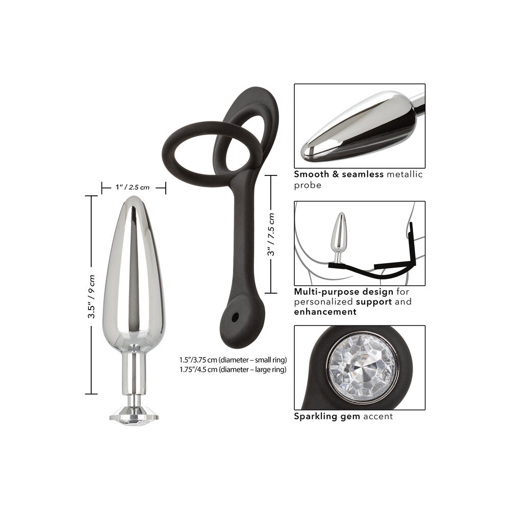 PlayBound UK adult toys & lingerie: star fucker slim plug and cockring