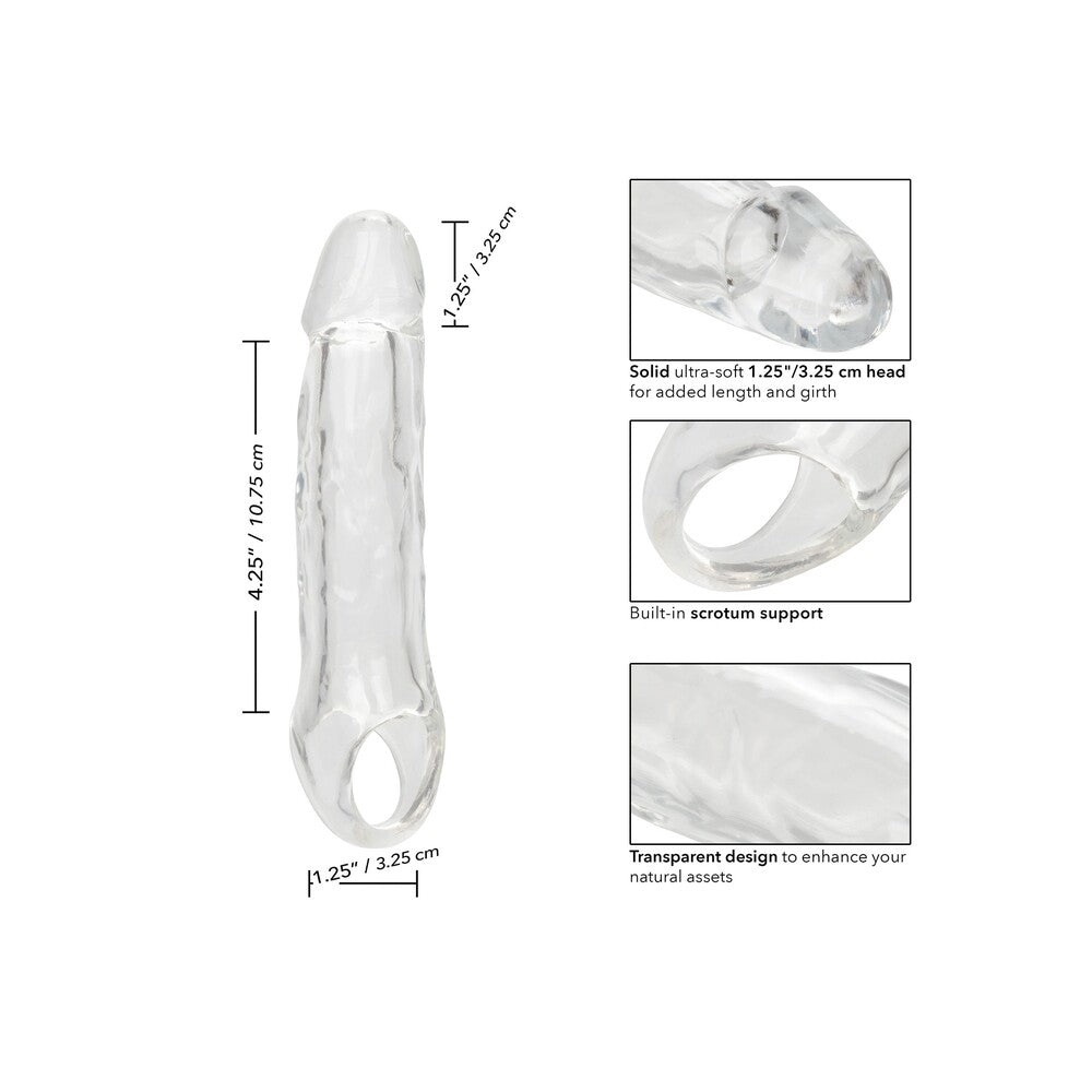 PlayBound UK adult toys & lingerie: calexotics performance maxx clear extension 5 5 inches
