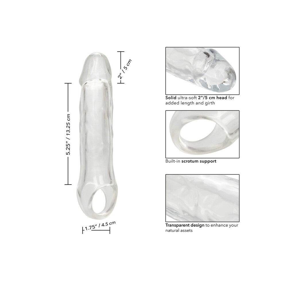PlayBound UK adult toys & lingerie: calexotics performance maxx clear extension 7 5 inches
