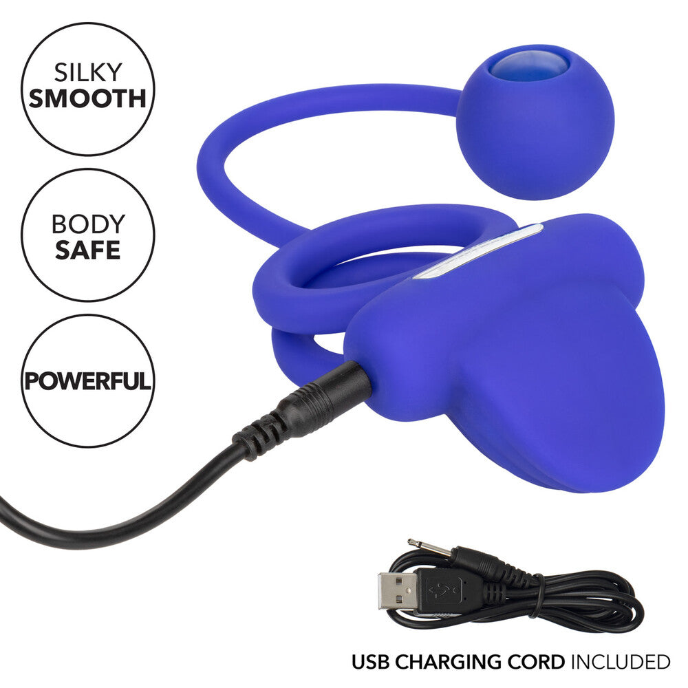 PlayBound UK adult toys & lingerie: rechargeable dual rockin rim enhancer cock ring