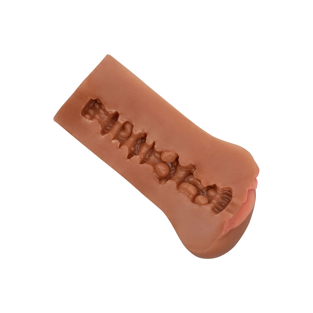 PlayBound UK adult toys & lingerie: boundless vulva masturbator flesh brown