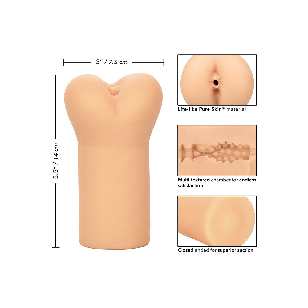 PlayBound UK adult toys & lingerie: boundless anus masturbator flesh pink