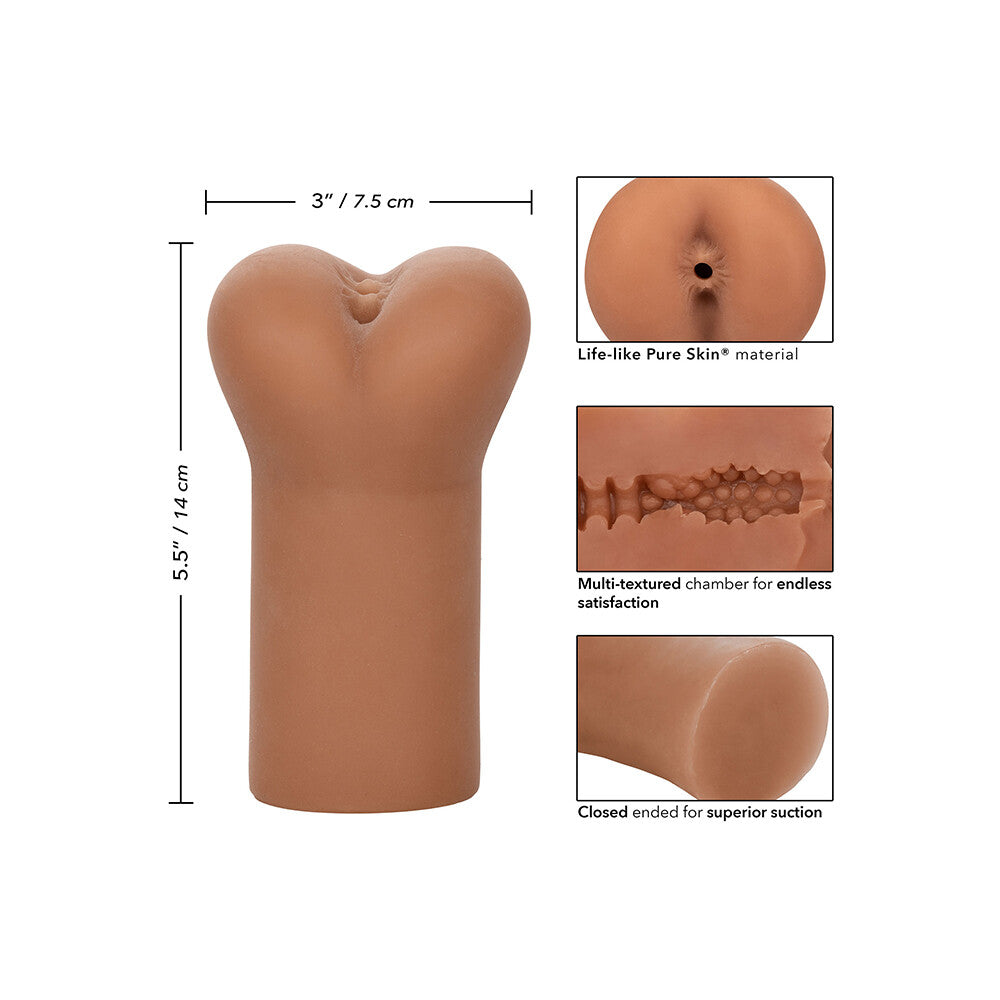 PlayBound UK adult toys & lingerie: boundless anus masturbator flesh brown