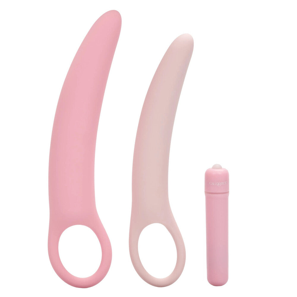 PlayBound UK adult toys & lingerie: inspire silicone vibrating dilator kit 3 piece set