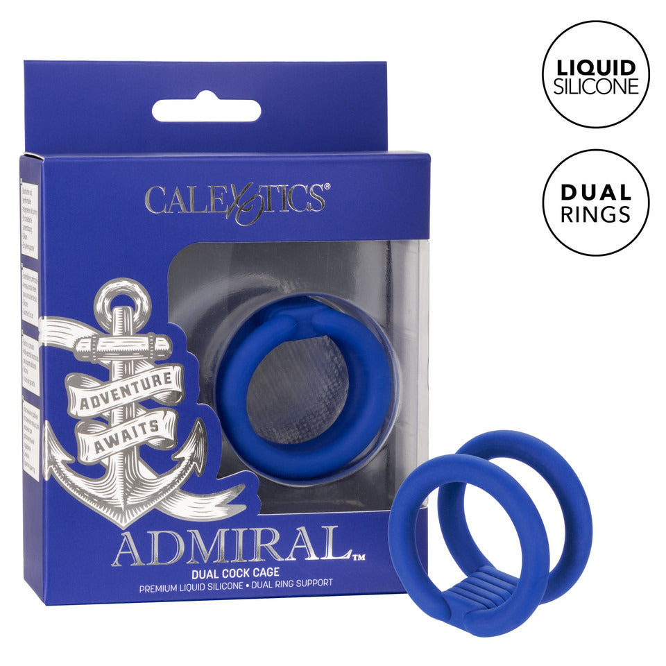 PlayBound UK adult toys & lingerie: admiral dual cock cage