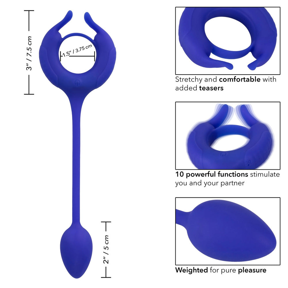 PlayBound UK adult toys & lingerie: admiral weighted cock ring and egg