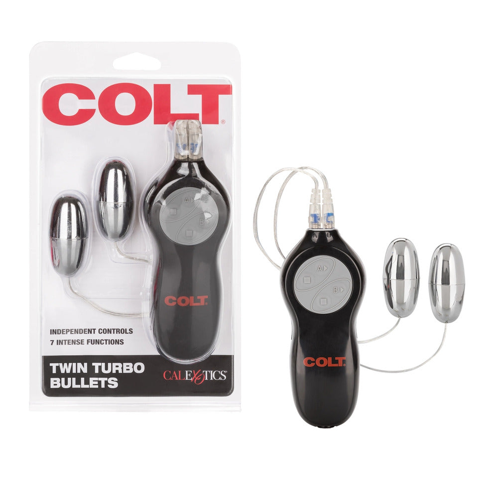 PlayBound UK adult toys & lingerie: colt twin turbo bullets