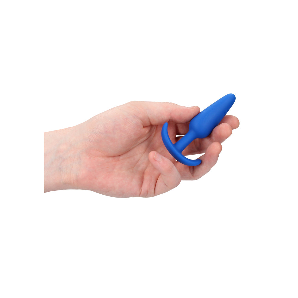 PlayBound UK adult toys & lingerie: beginners size slim butt plug blue