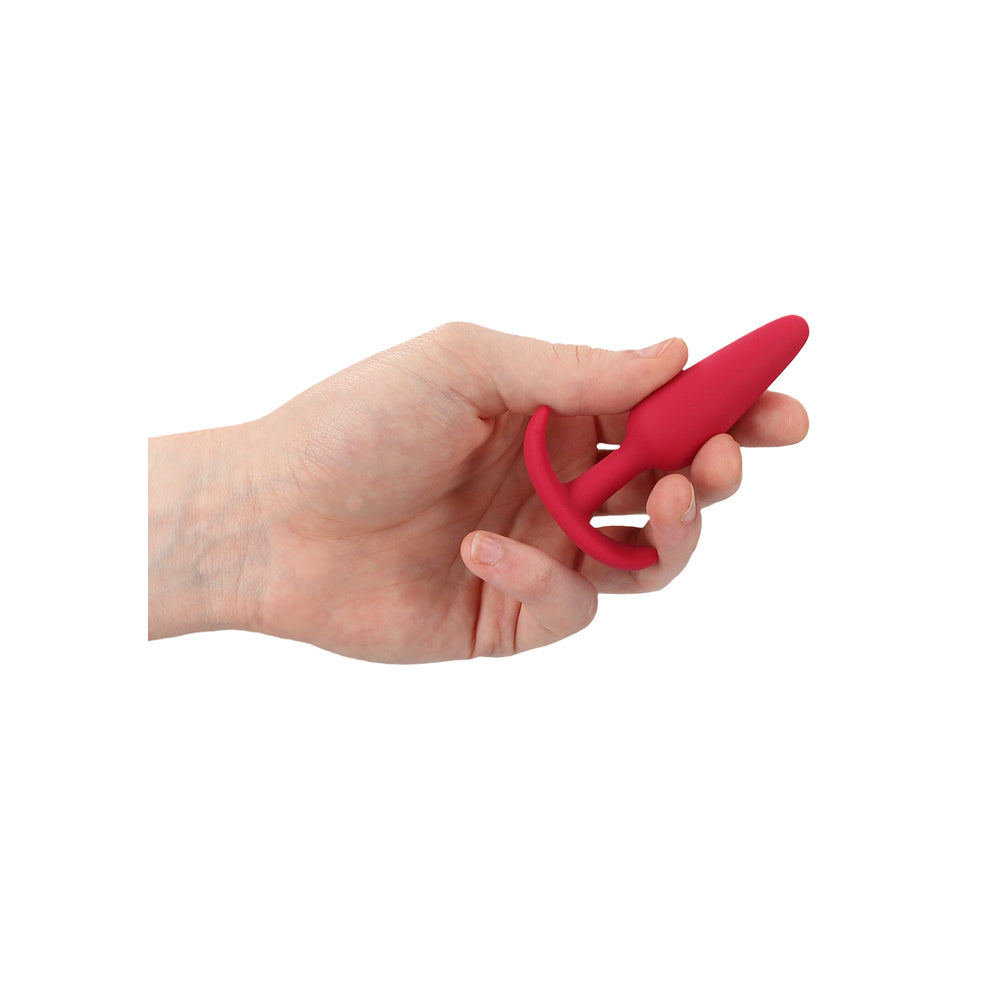 PlayBound UK adult toys & lingerie: beginners size slim butt plug red