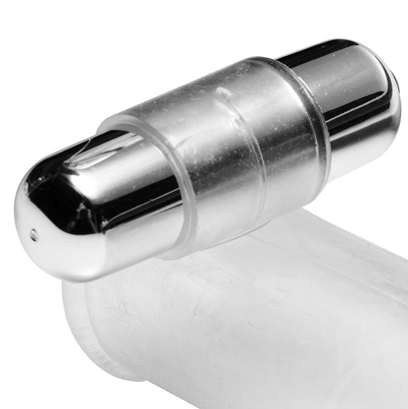 PlayBound UK adult toys & lingerie: size matters clear vibrating penis sleeve