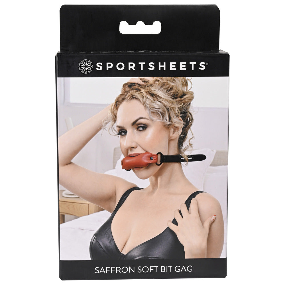PlayBound UK adult toys & lingerie: sportsheets saffron soft bit gag