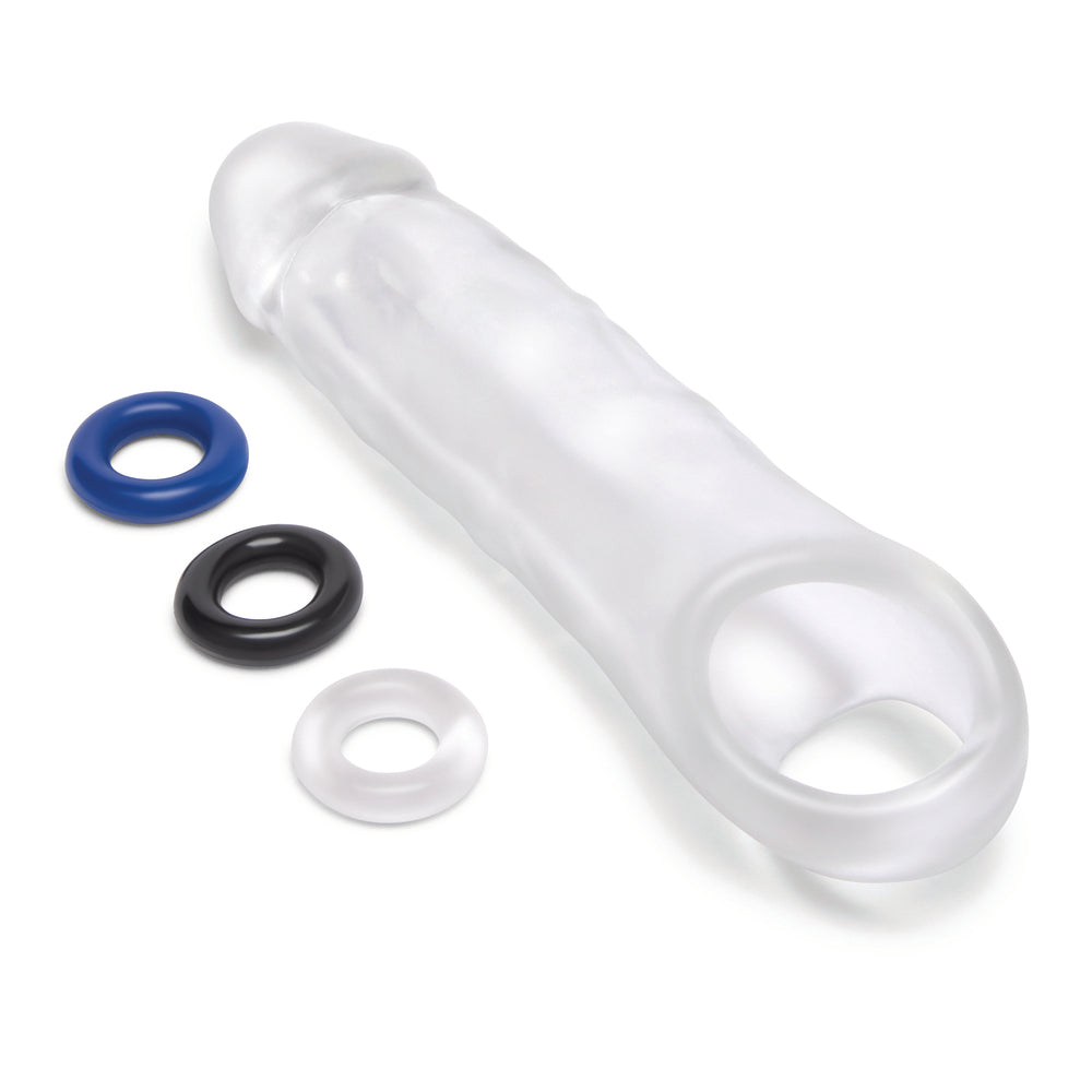 PlayBound UK adult toys & lingerie: size up clear penis 2 inch extender