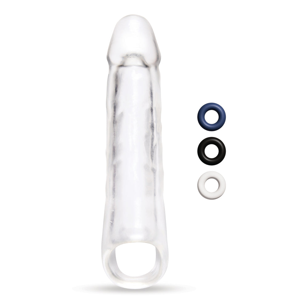 PlayBound UK adult toys & lingerie: size up clear penis 3 inch extender