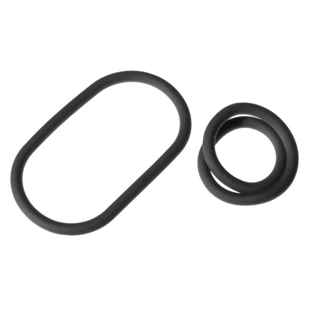 PlayBound UK adult toys & lingerie: perfect fit xplay gear 9 inch slim wrap ring 2 pack
