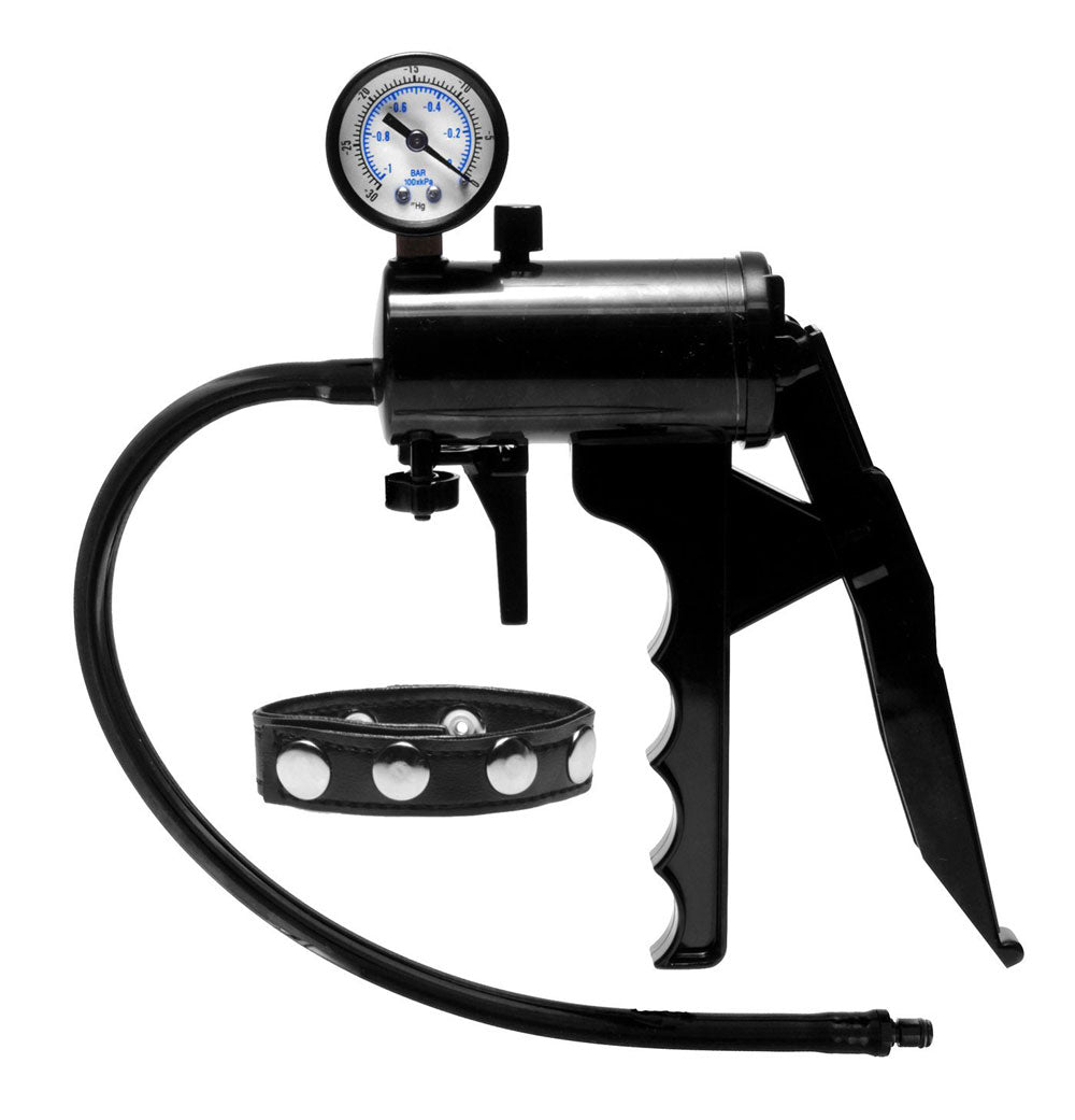 PlayBound UK adult toys & lingerie: size matters premium gauge pump black