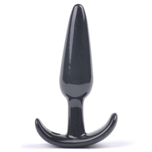 PlayBound UK adult toys & lingerie: small tapered black anal plug