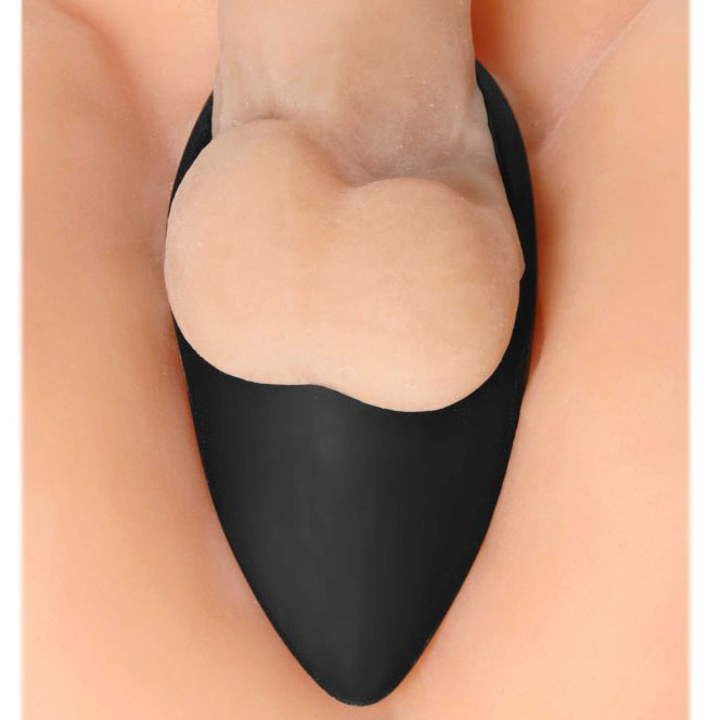 PlayBound UK adult toys & lingerie: taint teaser silicone cock ring and taint stimulator 2 inch