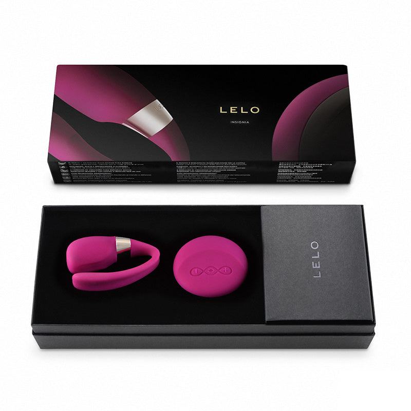 PlayBound UK adult toys & lingerie: lelo tiani 3 cerise luxury rechargeable massager