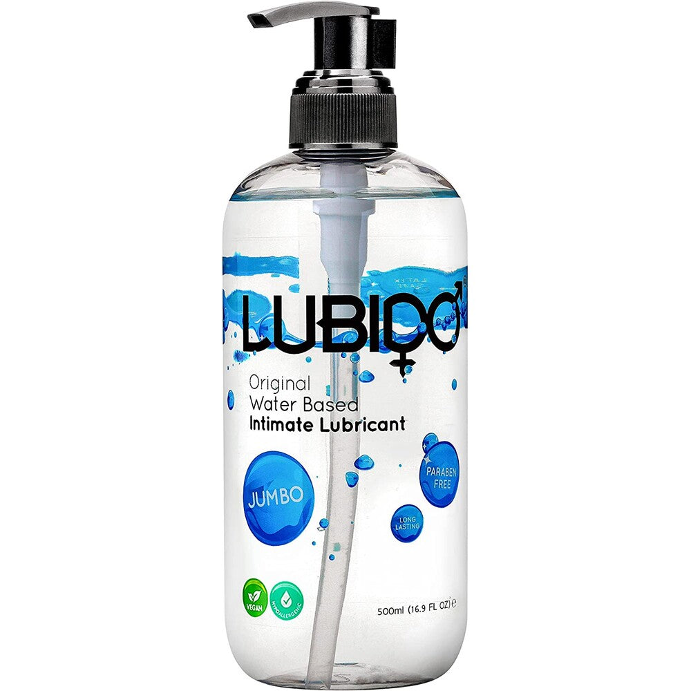 PlayBound UK adult toys & lingerie: lubido 500ml paraben free water based lubricant