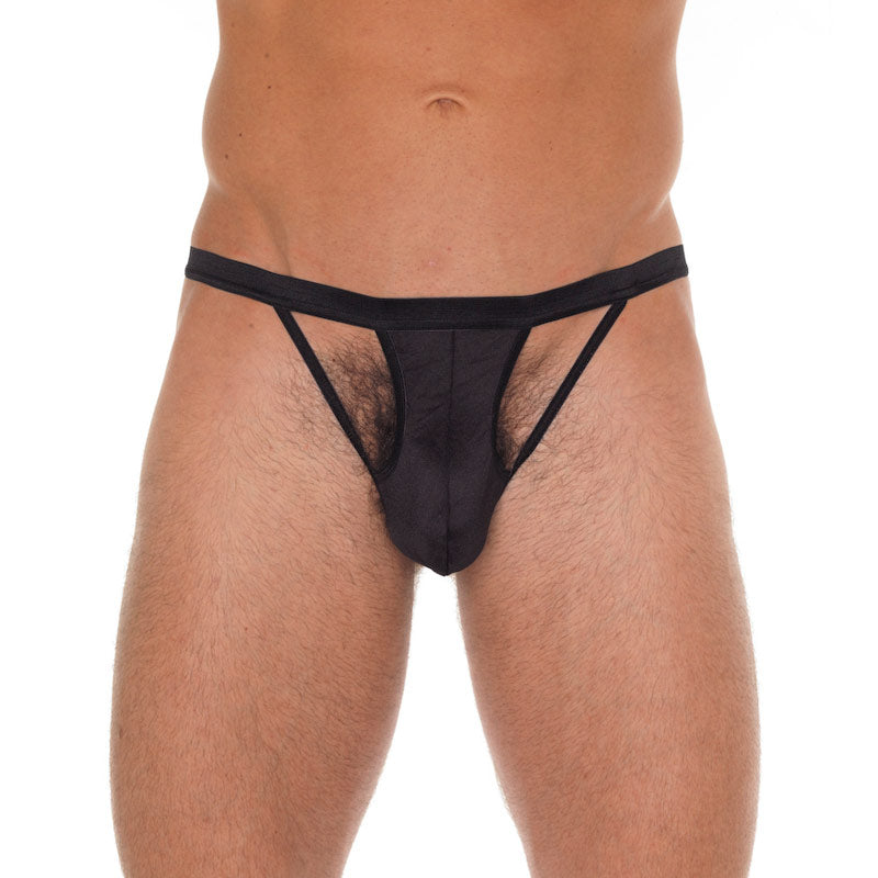 PlayBound UK adult toys & lingerie: mens cut out gstring black