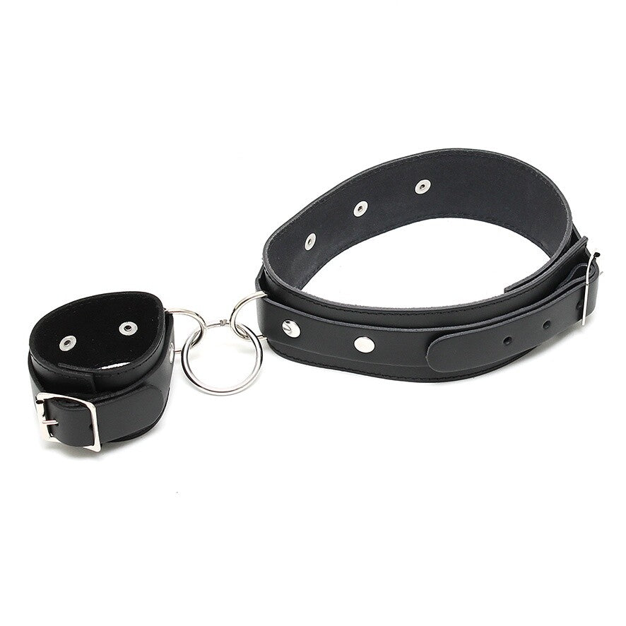 PlayBound UK adult toys & lingerie: leather wrist and leg cuff