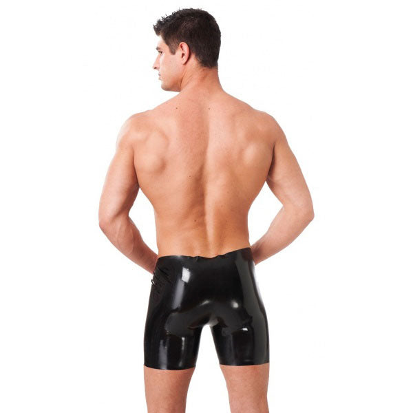 PlayBound UK adult toys & lingerie: latex mens bermuda shorts