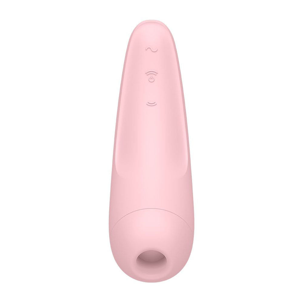 PlayBound UK adult toys & lingerie: satisfyer app enabled curvy 2 plus clitoral massager pink