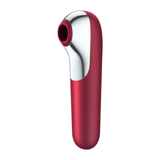 PlayBound UK adult toys & lingerie: satisfyer app enabled dual love clitoral massager red