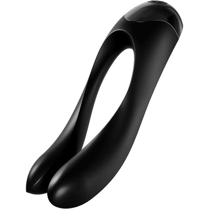 PlayBound UK adult toys & lingerie: satisfyer candy cane finger vibrator black