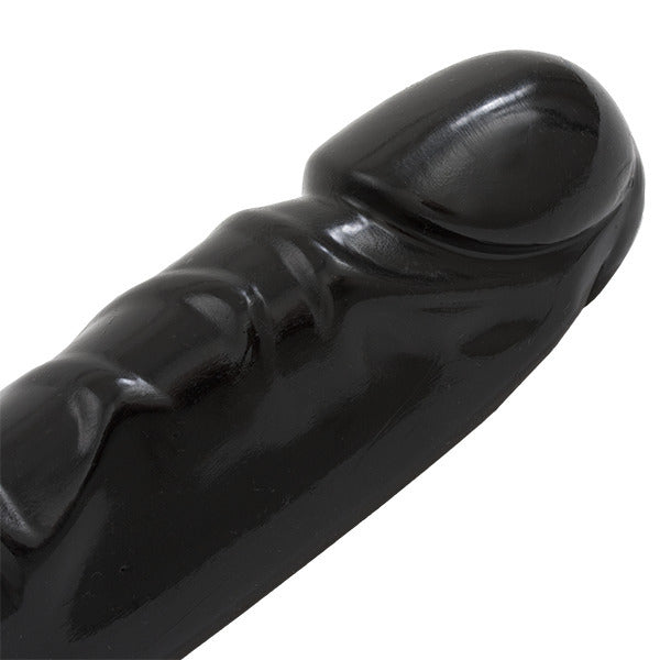 PlayBound UK adult toys & lingerie: jr veined double header 12 inch bender dong black