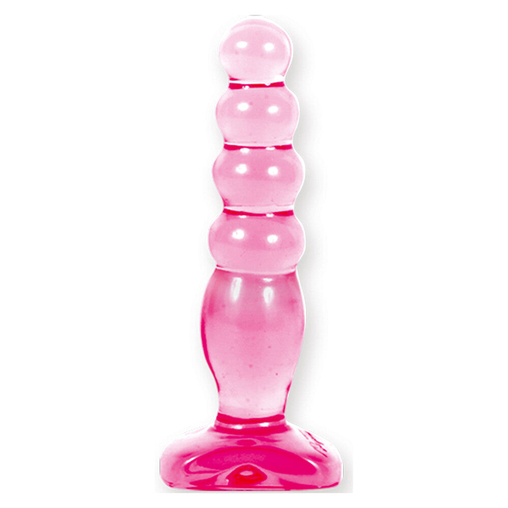 PlayBound UK adult toys & lingerie: crystal jellies anal delight butt plug pink