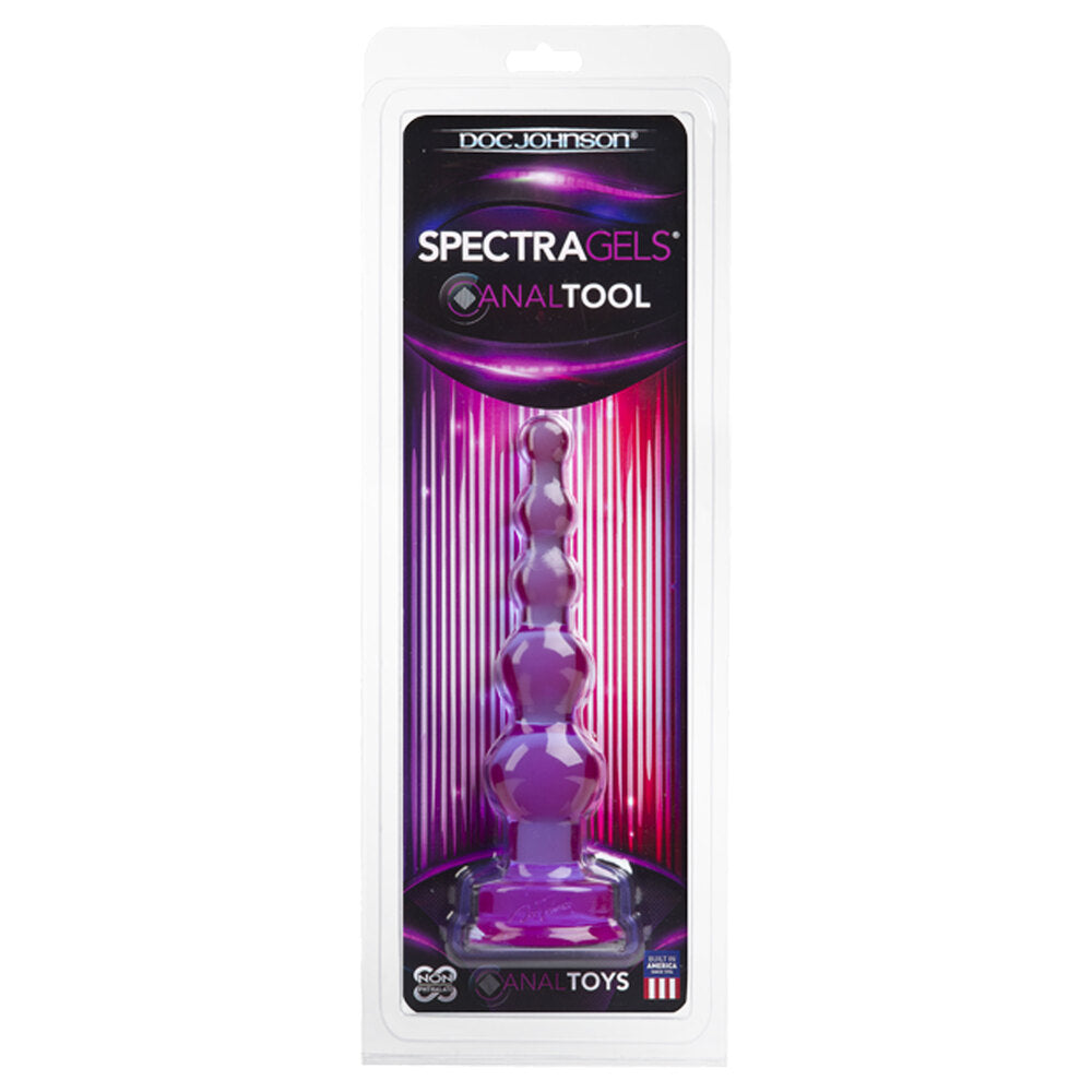 PlayBound UK adult toys & lingerie: spectragels anal probe tool purple