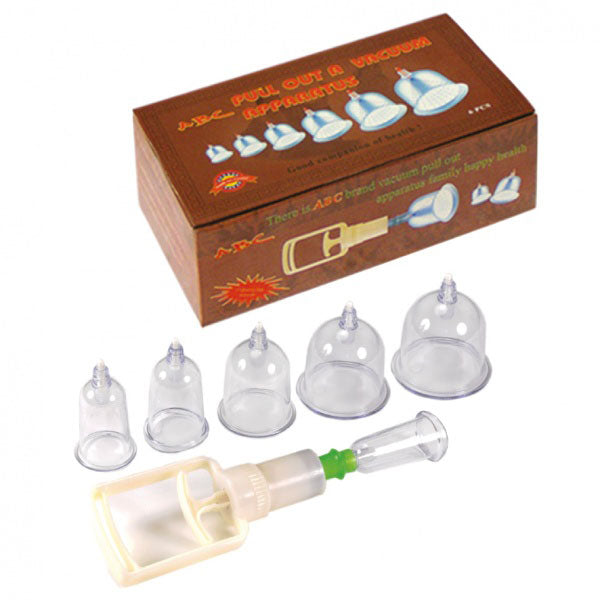 PlayBound UK adult toys & lingerie: rimba 6 piece cupping set