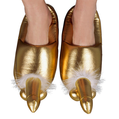 PlayBound UK adult toys & lingerie: golden penis slippers