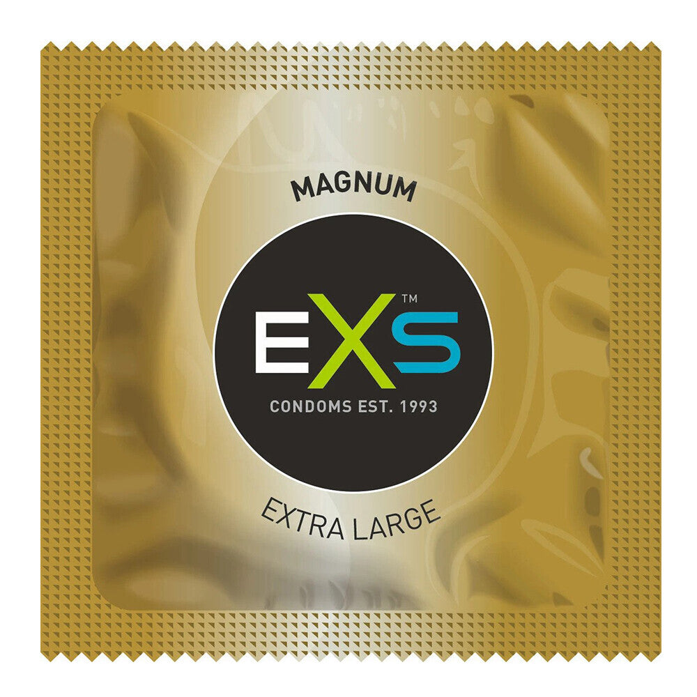 PlayBound UK adult toys & lingerie: exs magnum large condoms 12 pack
