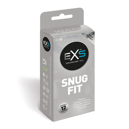 PlayBound UK adult toys & lingerie: exs snug closer fitting condoms 12 pack