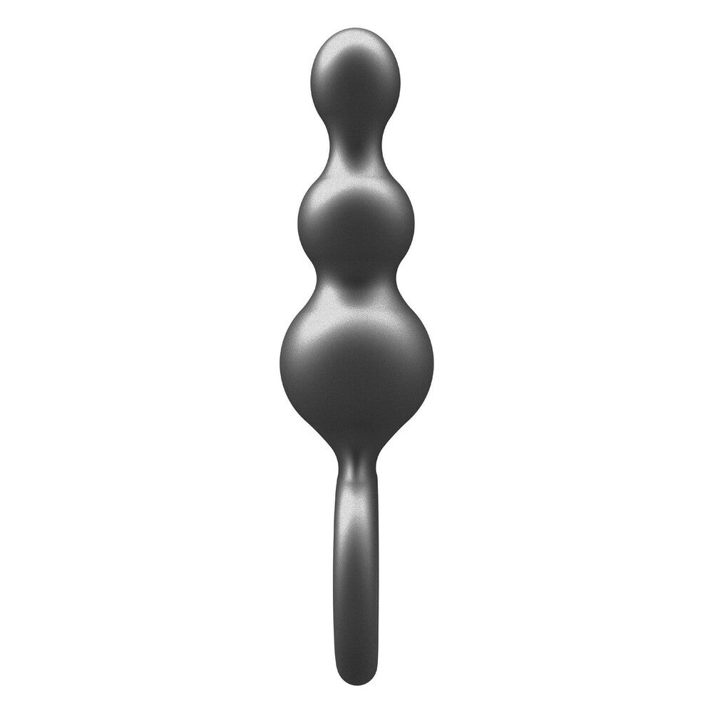 PlayBound UK adult toys & lingerie: toyjoy buttocks the stuffer 3 balls metallic silicone plug