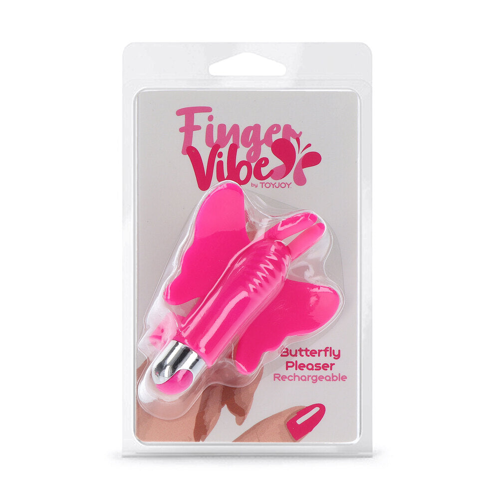 PlayBound UK adult toys & lingerie: toyjoy butterfly pleaser rechargeable finger vibe