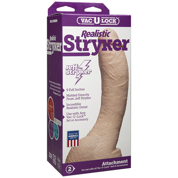 PlayBound UK adult toys & lingerie: vaculock jeff stryker realistic dildo attachment