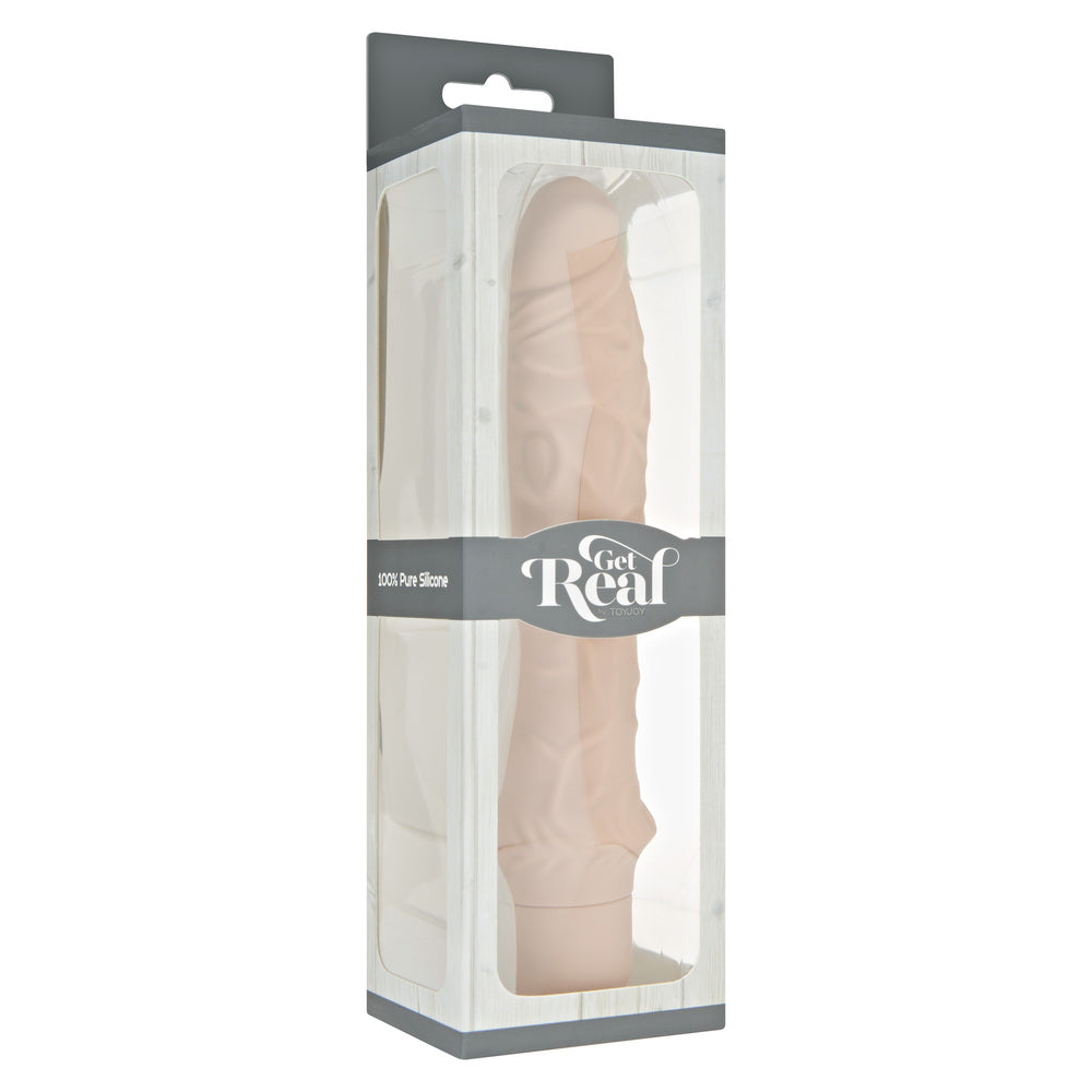 PlayBound UK adult toys & lingerie: toyjoy get real classic silicone vibrator flesh pink