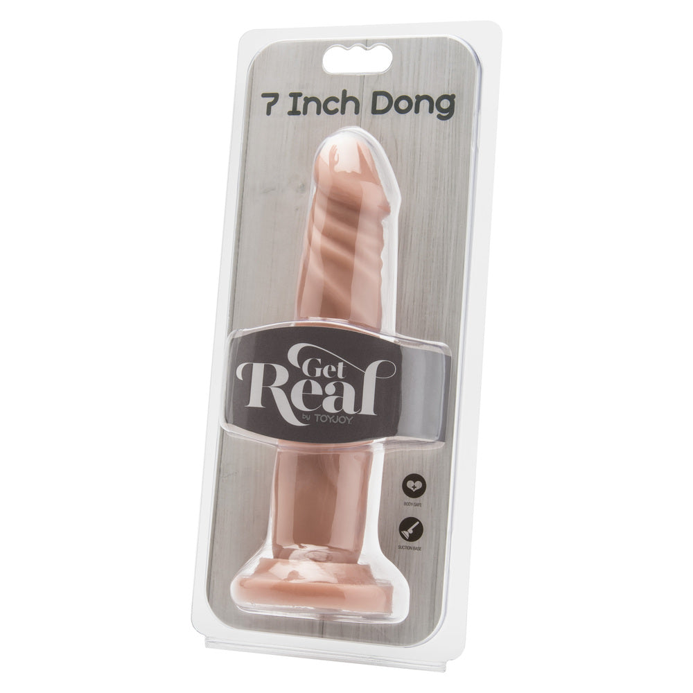 PlayBound UK adult toys & lingerie: toyjoy get real 7 inch dong flesh pink