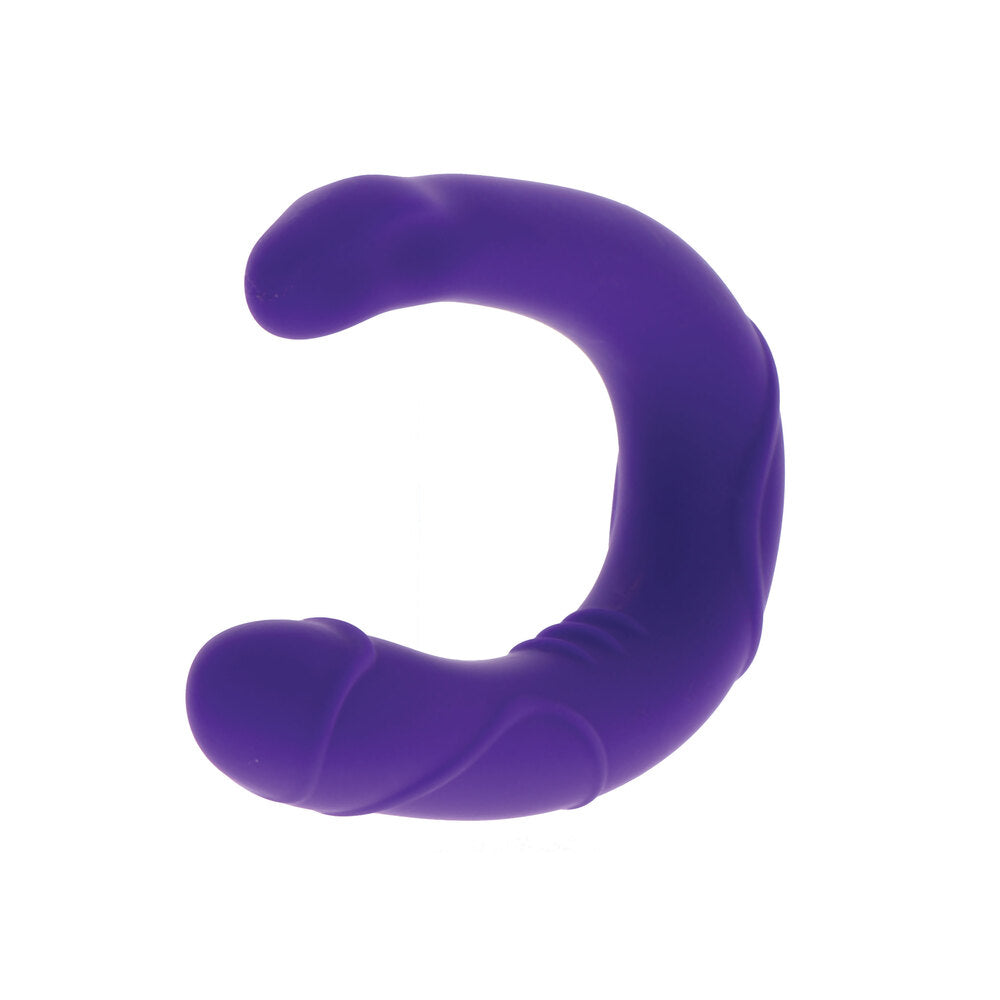 PlayBound UK adult toys & lingerie: toyjoy get real vogue mini double dong purple