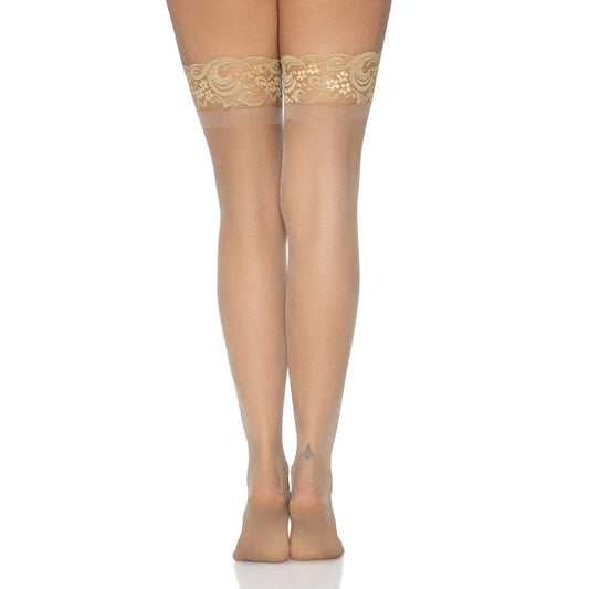 PlayBound UK adult toys & lingerie: leg avenue stay up sheer thigh hold ups nude uk 8 to 14